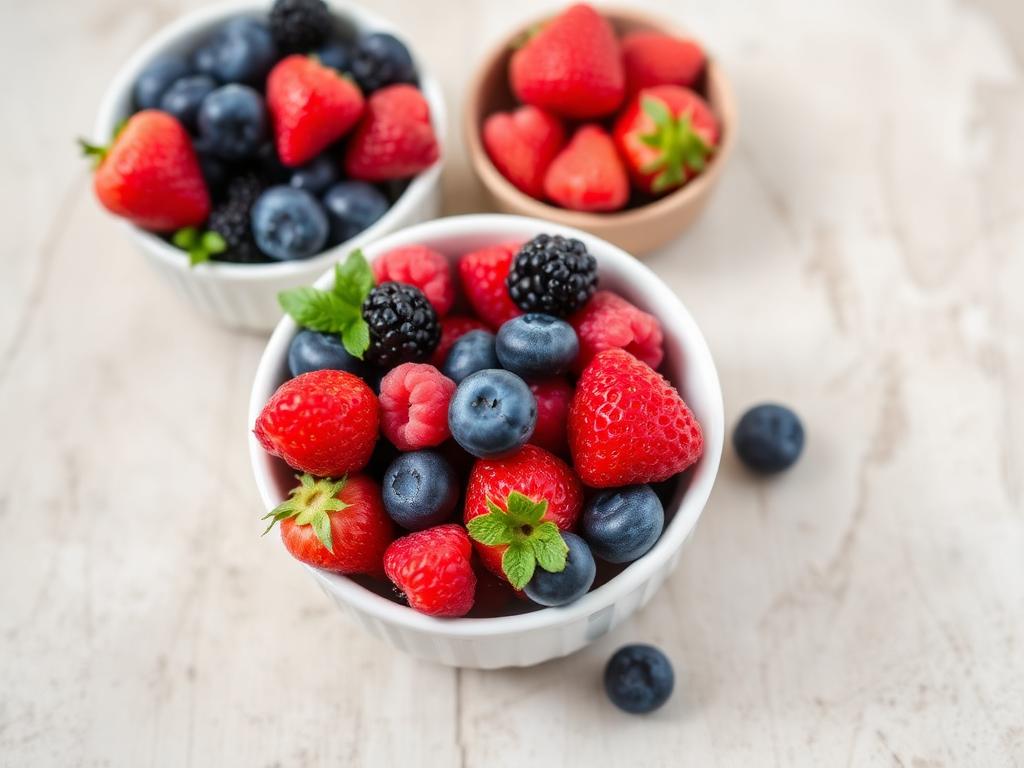 Mixed fresh berries